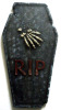 25&quot;x13.75&quot;x0.75&quot;Halloween Tombstone