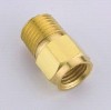 Male pipe thread to female flared connectors