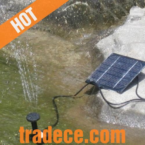 Solar Power Fountain Pool Water Pump Garden Watering