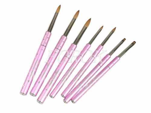 Diamond nail art brushes