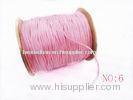 Customized 1.5mm Diameter Pink Shamballa Cord For Diy Jewelry Making