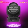 72*3W led moving head wash light