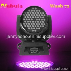 72*3W led moving head wash light