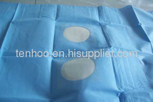 Angiography surgical drapes
