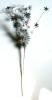 2013 christmas decoration--16&quot;SEQUIN AND SNOW FLOWER SPRAY