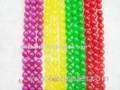Semi Precious Gemstone Beads, Red / Green / Yellow / Purple Dyed Jade Bead
