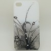 2012 brilliant good qunlity crystl fashionable iphone4s case