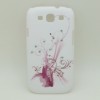 2012 brilliant good quality new style flower samsung i9300 hard case