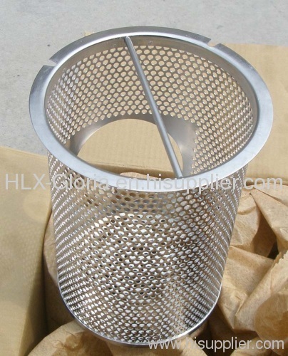 perforated metal basket
