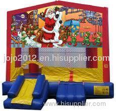 Inflatable christmas bouncer house