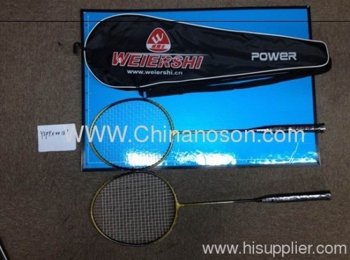Ferroalloy and Carbon Fiber Nano Badminton Racket