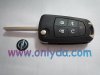 Opel 5 button remote key blank