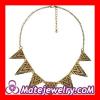 Etched Arrowhead Print Triangle punk choker necklace Wholesale