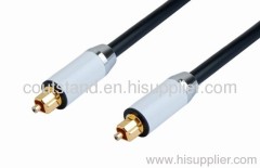 Digital Optical Audio TosLink Cable with Male-Male