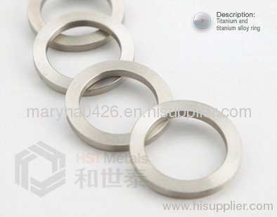 Titanium and Titanium Alloy Ring