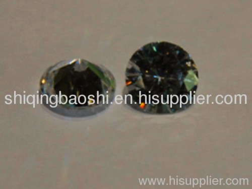 white round zirconia gemstones full size