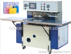 Soft loop handle making machine