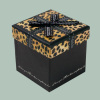 Leopard printed paper gift box for fashion