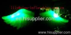 RGB inflatable LED wing decoration for stage, party,Christmas, Halloween