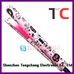 Professional flat iron TC-S105 skull print