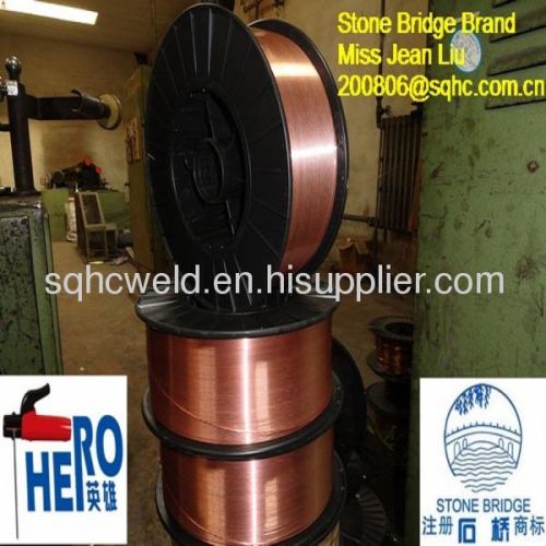 Solid welding wire SG2/welding wire AWS ER70S-6