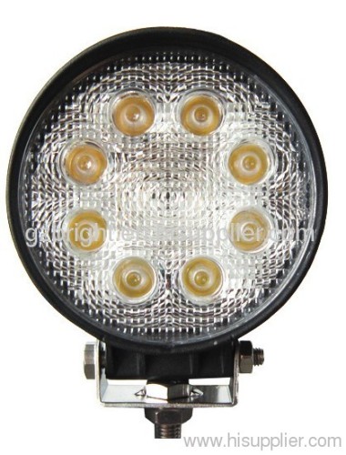 24W round type off-road led work light spot beam 10-30V DC