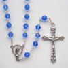 bicone crystal rosary prayer beads rosary necklace