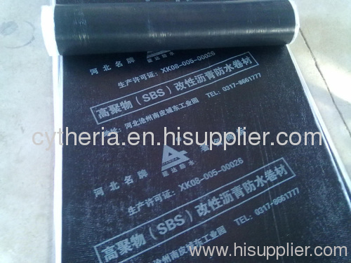 SBS-Modified Asphalt waterproof Membrane PE