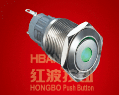 Dot-illuminated Push Button Switch HBS2GQF-11D