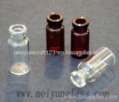 glass tubular bottle