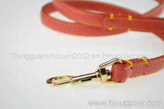 The new fashion leather dog collars and dog leashes