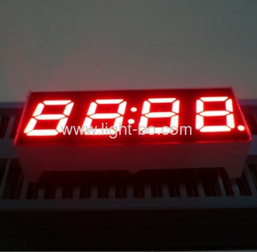 Super bright red 0.28common Anode four-Digit 7-segment LED clock Displays