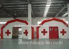 0.9MM PVC Tarpaulin Disaster Medical Inflatable Camping Tent for Red Cross