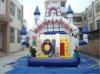 Playground Equipment 0.55mm PVC Tarpaulin Inflatable Water Trampoline Combo Bouncer