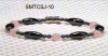 Hematite magnetic bracelet mix quartz