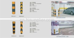 parking wall corner stripe rubber protective pillar