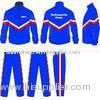 Blue / White / Red Polyester Unisex Children 4 - 16 Tracksuits Sportswear Full Jacket Zip