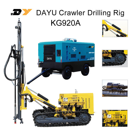 Low Wind Pressure Mining Drilling Rig DY100