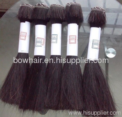 black horse tail hair for decorate