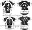 Full Zipped Sublimation Cycling Wear Lexus Short Sleeve Jersey For Bike Team