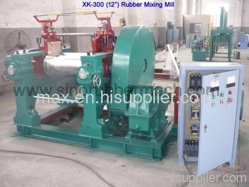 Open type rubber mixing mill