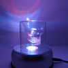 New Crystal Laser Light Stand with 360 Degree Rotatable and 7 Led Lights for Displaying Exquisite Crafts