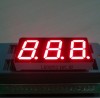 Common Anode ultra bright red 3 digit 0.52&quot; 7 segment led numeric displays