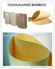 Bamboo Veneer,FSC Certified Bamboo veneer in vertical grain/ horizontal grain/ zebra grain