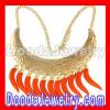 Fashion Vintage Gold Chunky Choker Collar Necklaces Women Bib Jewelry