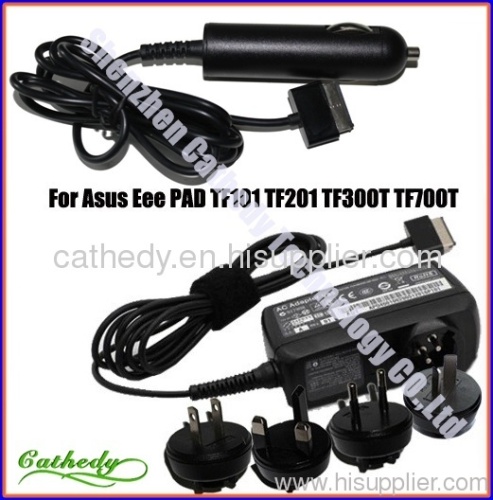 tablet pc charger For ASUS Transformer Prime 6' Foot Wall Charger 15V 1.2A DC TF201 AC Adapter