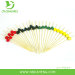 Chicken meat vegetable skewer for barbecue grill dinner