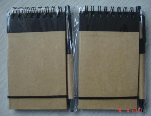 Promotional Notebook with pen