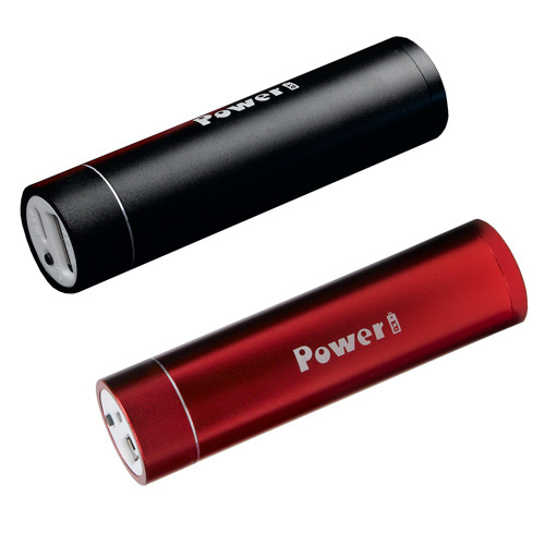 HOT power tube, mobile power bank with 2200mAh, aluminium case, charging cellphones, psp