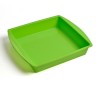 Square shape silicone pan cake mould